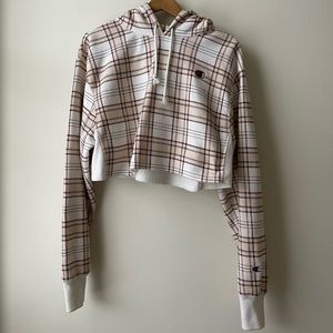 Champion cropped hoodie